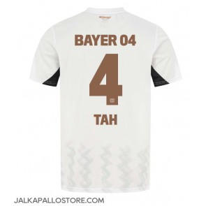Bayer Leverkusen Jonathan Tah #4 Vieraspaita 2024-25 Lyhythihainen